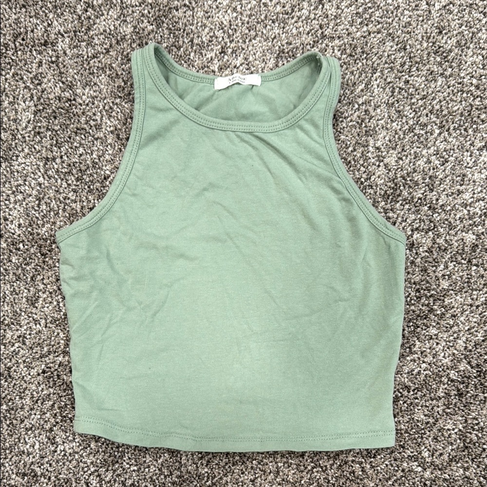 Active Basic Cropped Tank Top ~ Women's Size Small
